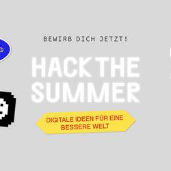 Jetzt schnell anmelden: Kreativwettbewerb #HackTheSummer startet nächste Woche!